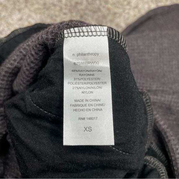 n:philanthropy Baywood Waffle Knit Jumpsuit in Charcoal Grey Extra Small NWT - Picture 8 of 13